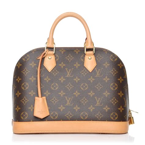 louis vuitton alma pm bag size|louis vuitton alma monogram.